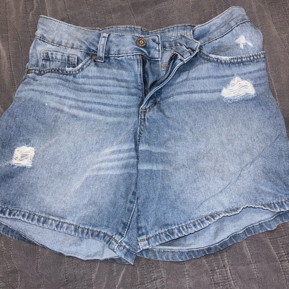 Stylish Blue Denim Women Shorts